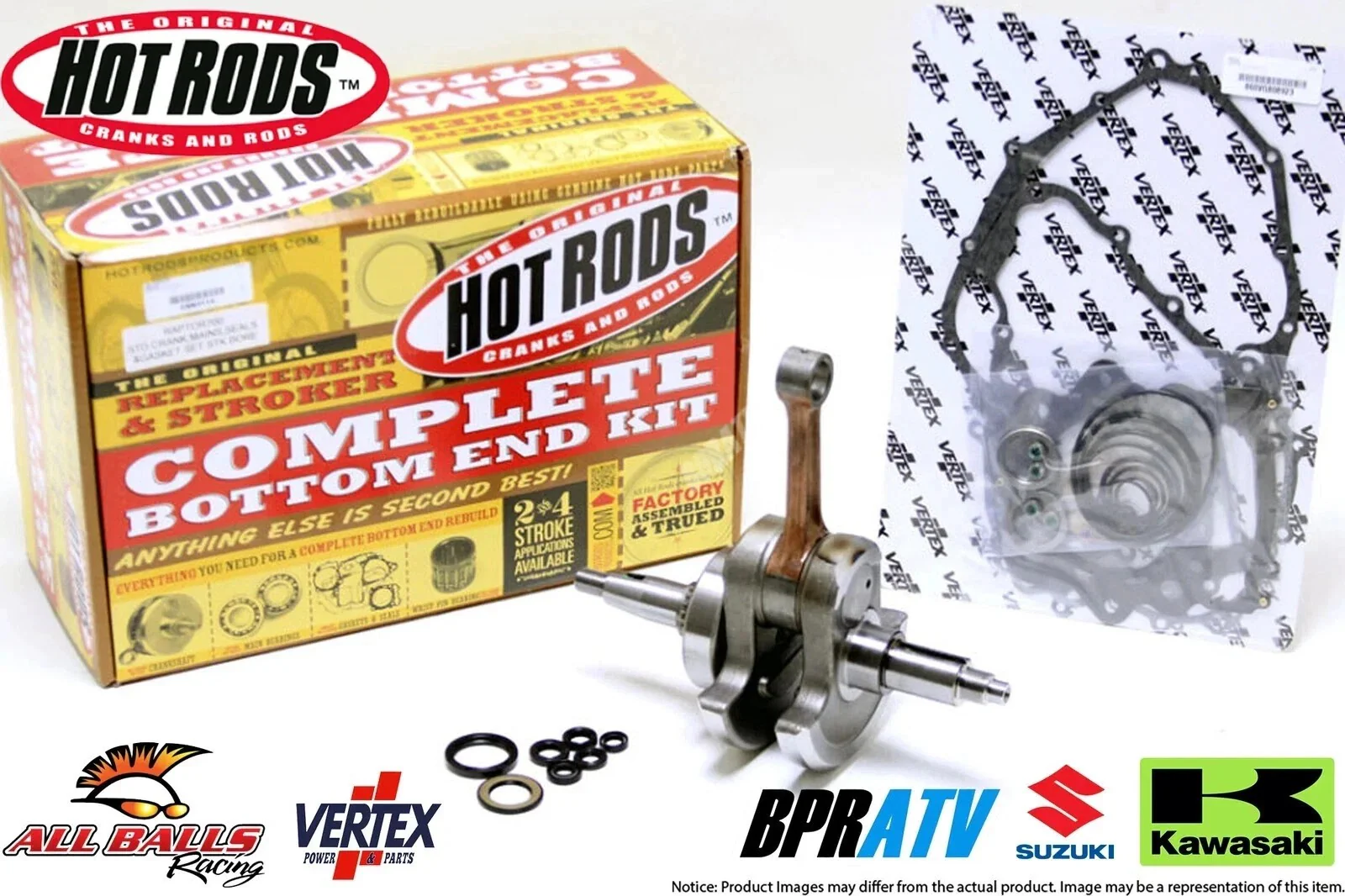 LTZ400 LTZ 400 LT-Z400 Complete Rebuilt Engine Motor Rebuild Top Bottom End Kit - Image 2