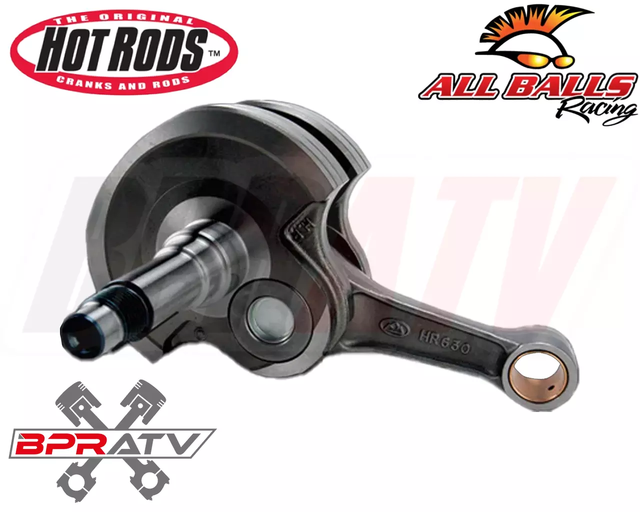 Suzuki LTZ400 LTZ 400 Z400 Stroker Crank Hot Rods 4 mil Crankshaft Main Bearings - Image 5