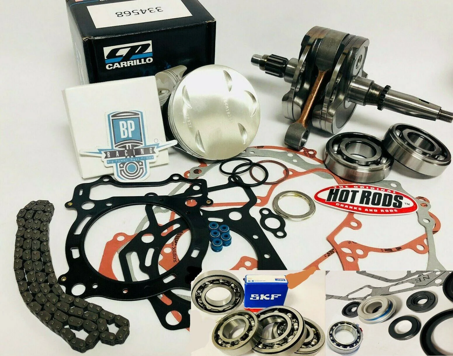 LTZ400 LTZ 400 Z400 Stock Top Bottom End Rebuilt Engine Motor Rebuild Parts Kit