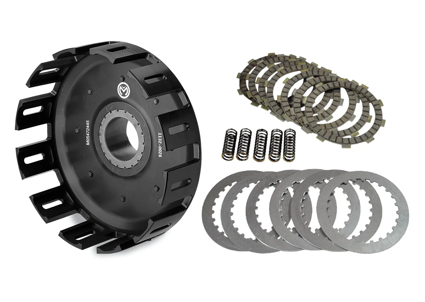 Moose Offroad Honda TRX450R TRX 450R CNC Billet Clutch Basket HD Clutch Pack Kit - Image 19