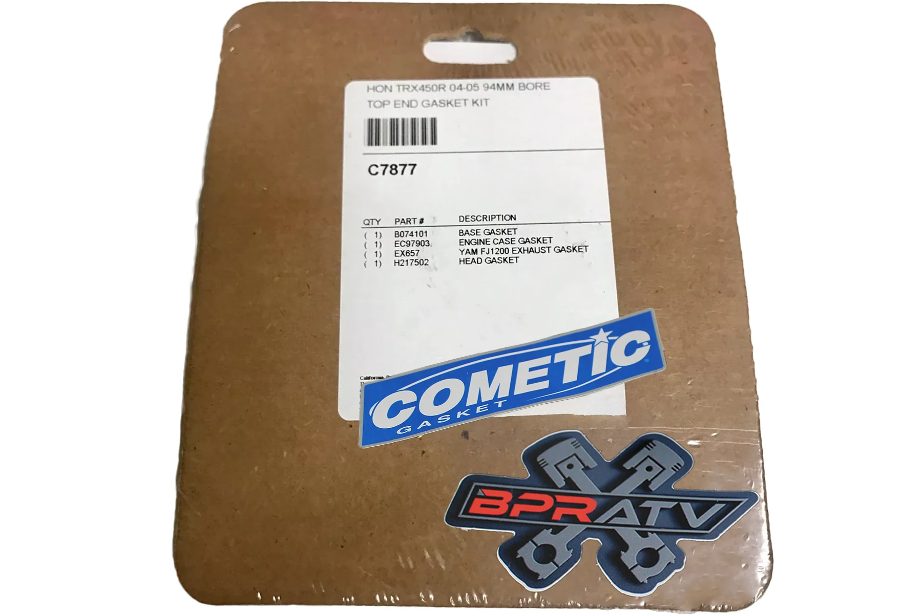 New Wiseco 94mm 14:1 RACE Piston Cometic Gasket Titanium Studs TRX450R 2004-2005 - Image 11