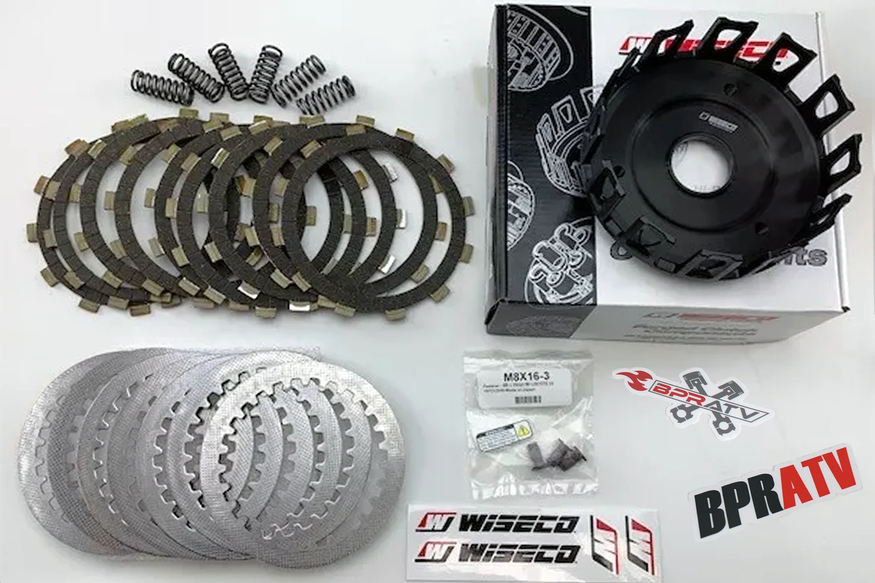 New Wiseco Forged Clutch Basket BPRATV Clutch Kit Polaris Predator 500 03-07 USA - Image 18
