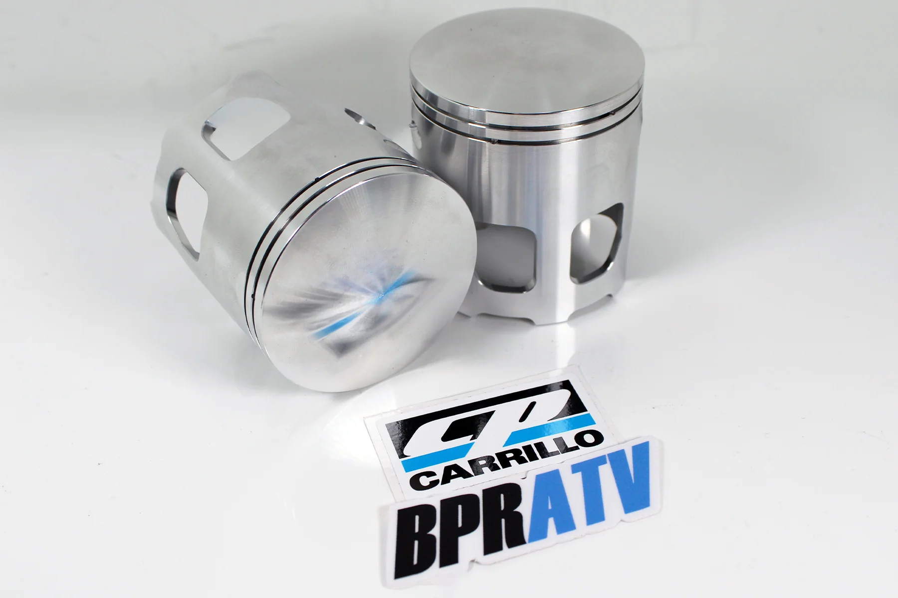 New Yamaha Banshee 65mm Big Bore CP-Carrillo Forged Pistons Kit Rings & Clip Set - Image 13