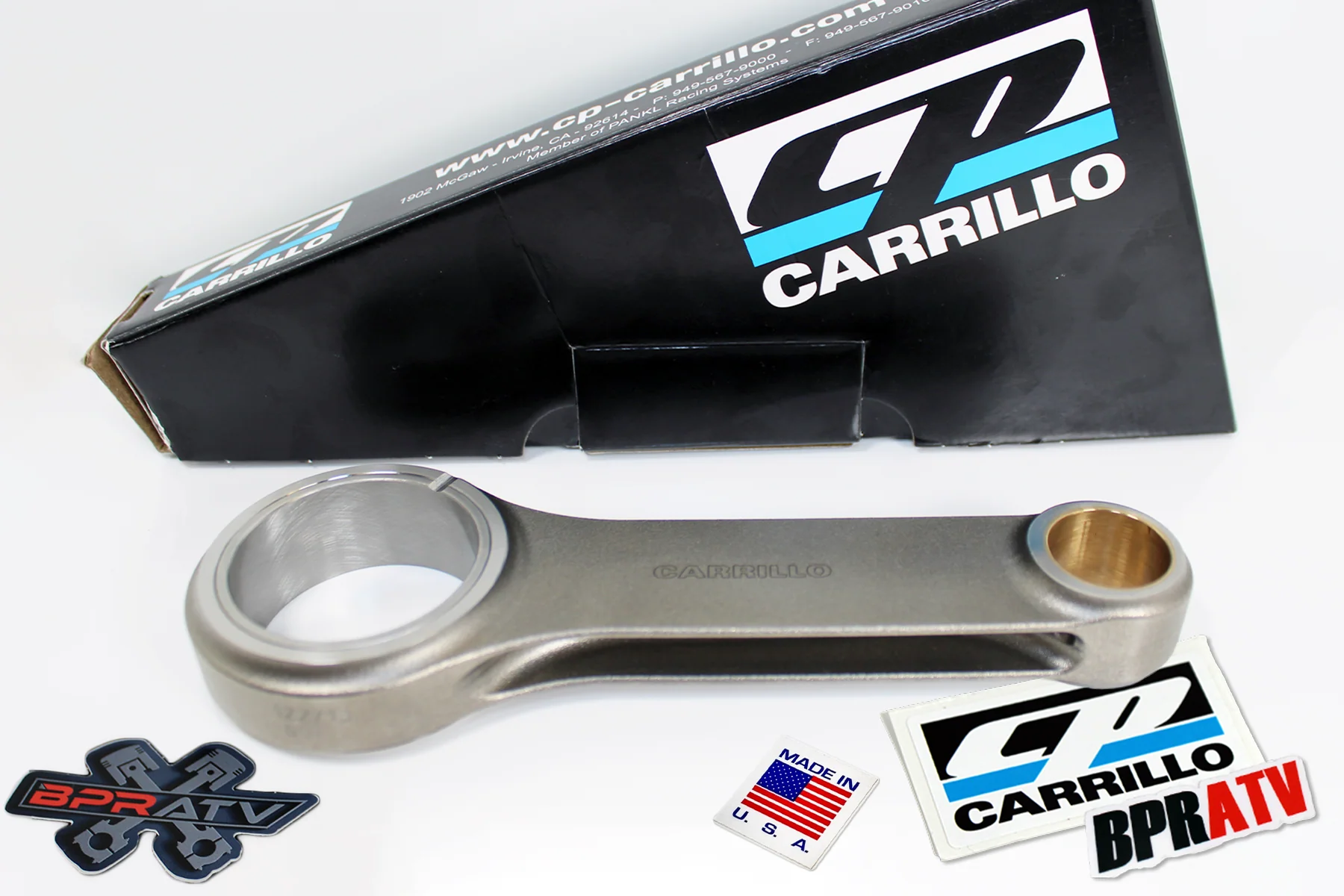 NEW Yamaha YXZ1000R CP Carrillo Heavy Duty Connecting Rod Kit GREEN Rod Bearings - Image 9