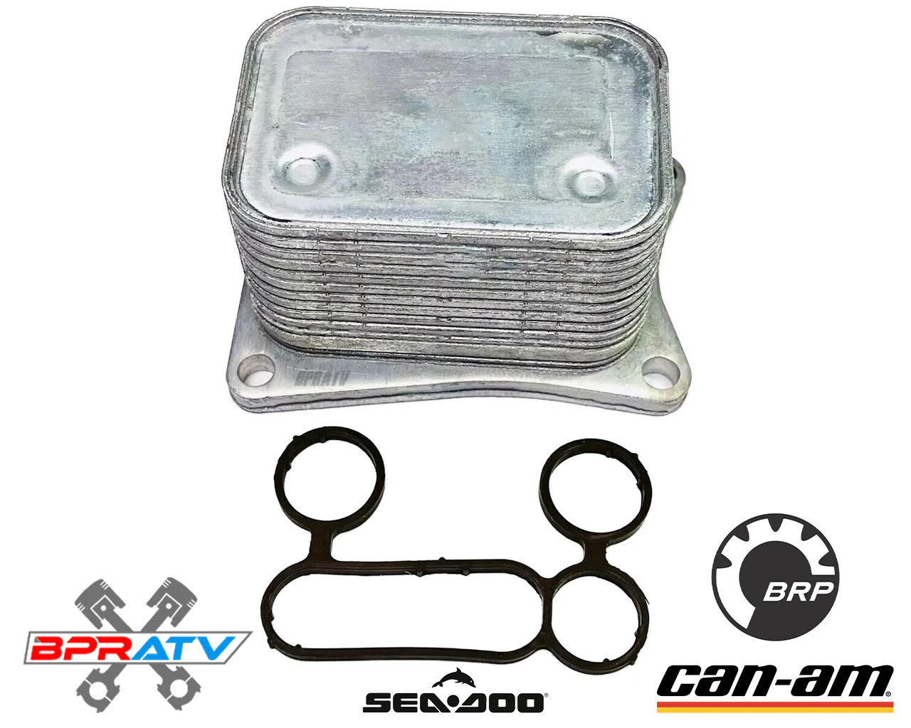 Can Am Renegade 570 650 800cc Oil Cooler Radiator Seal Gasket Lubrication System - Image 8