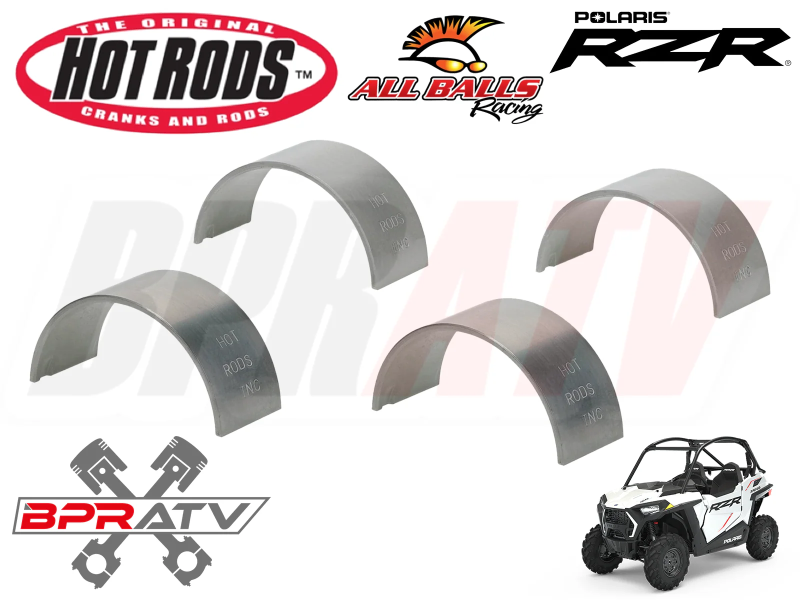 Polaris 2013 2014 RZR 900 XP4 Complete Engine Rebuild Kit Crank Cylinder Pistons - Image 19