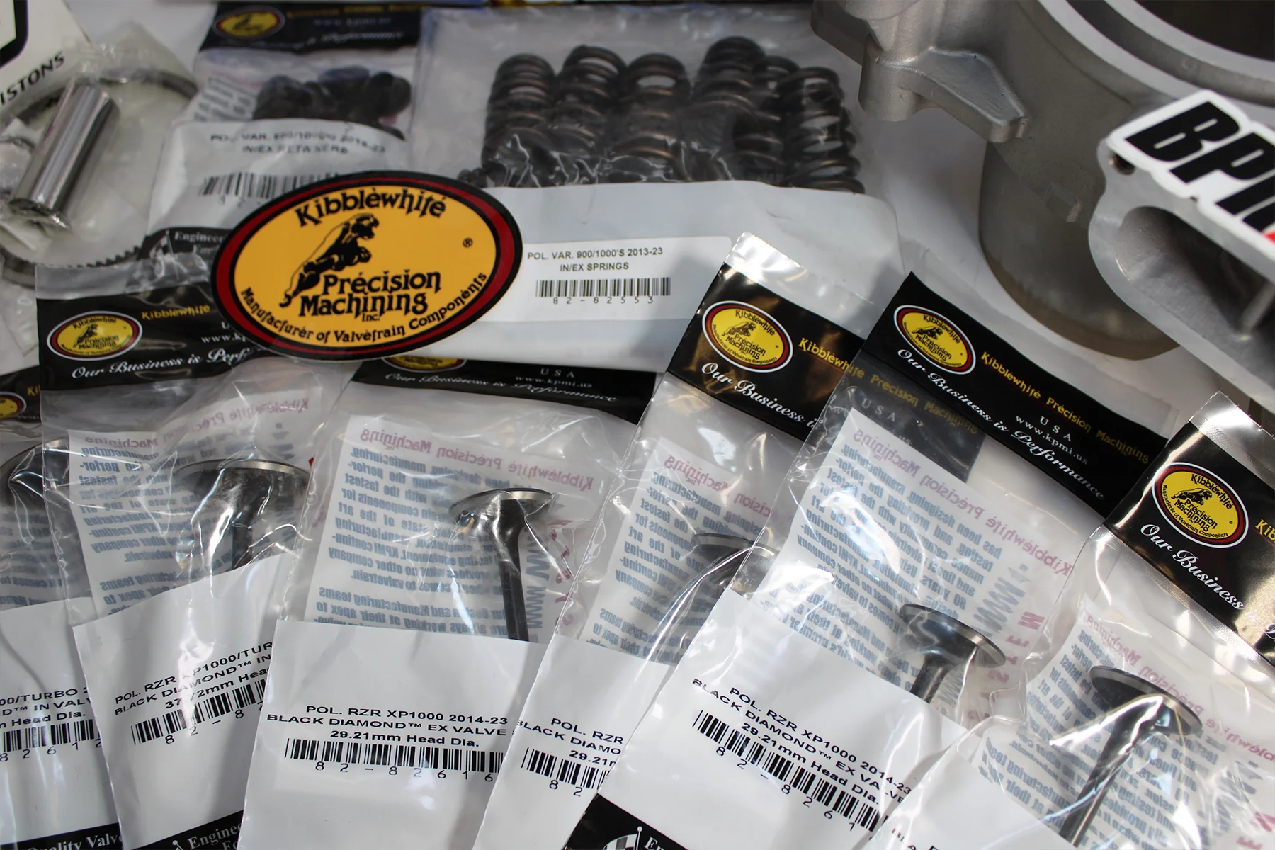 Polaris General 1000 XP1000 OEM Kibblewhite Wiseco Cylinder Head Top Rebuild Kit - Image 14