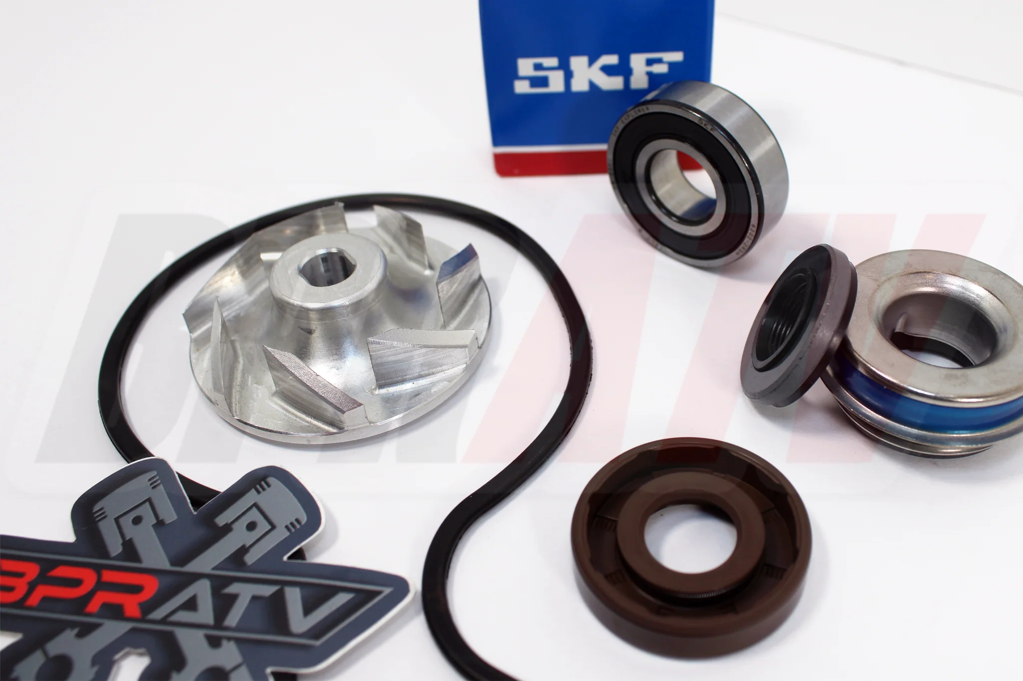 Polaris Ranger RZR 800 Water Pump OEM Upgrade Rebuild Kit BILLET IMPELLER 08-15 - Image 4