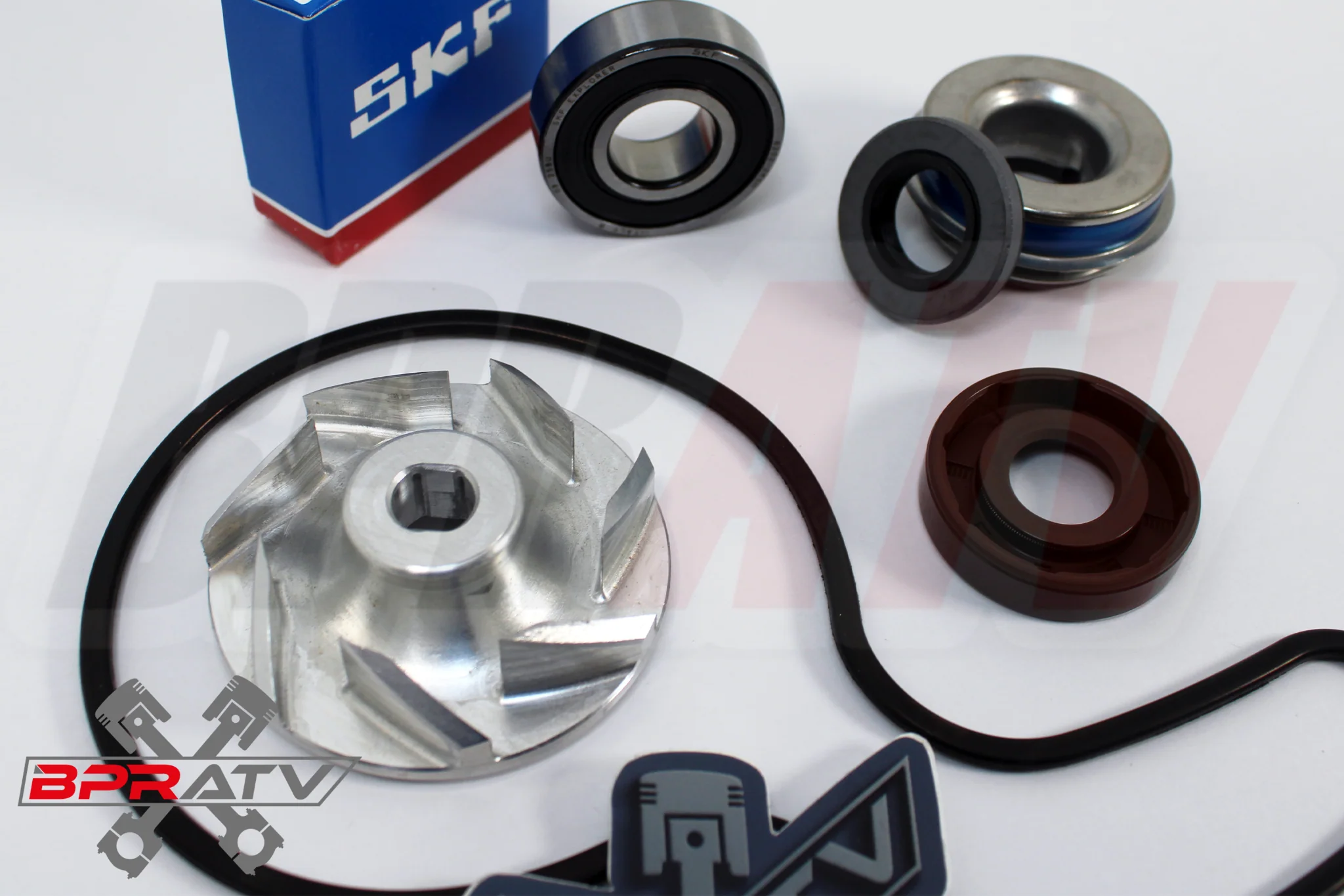 Polaris Ranger RZR 800 Water Pump OEM Upgrade Rebuild Kit BILLET IMPELLER 08-15 - Image 6