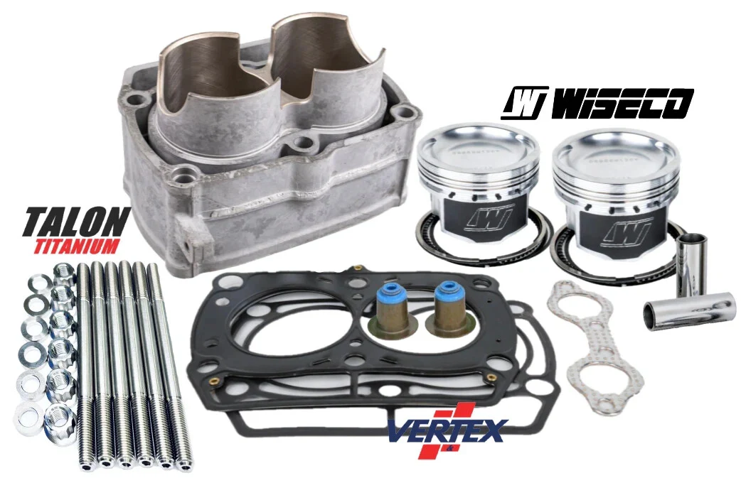 Polaris Ranger RZR Sportsman 800 Top End Rebuild Kit Cylinder Piston Gaskets Kit - Image 2
