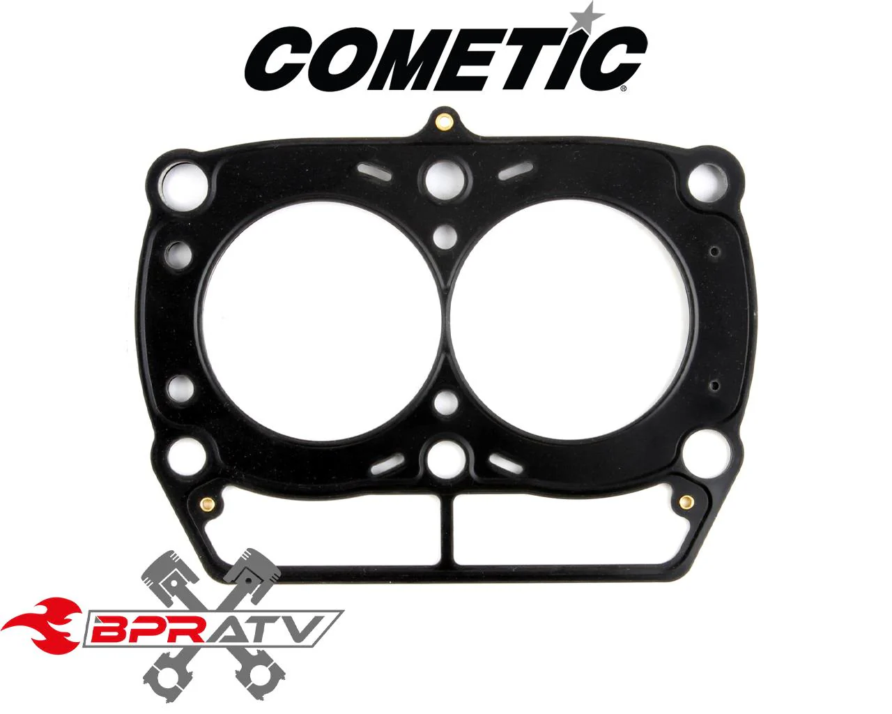 Polaris Ranger RZR800 Cometic Top End Gasket Kit MLS Kibblewhite Red Viton Seals - Image 11