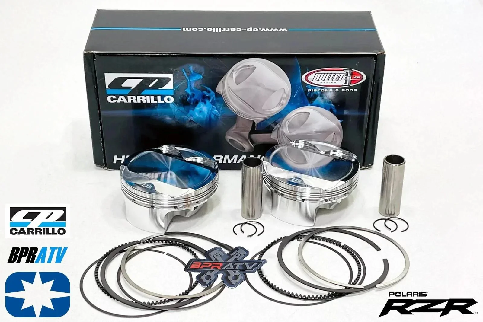 Ranger XP 900 Top End Rebuild Kit Stock Cylinder Pistons Complete Assembly Parts - Image 13