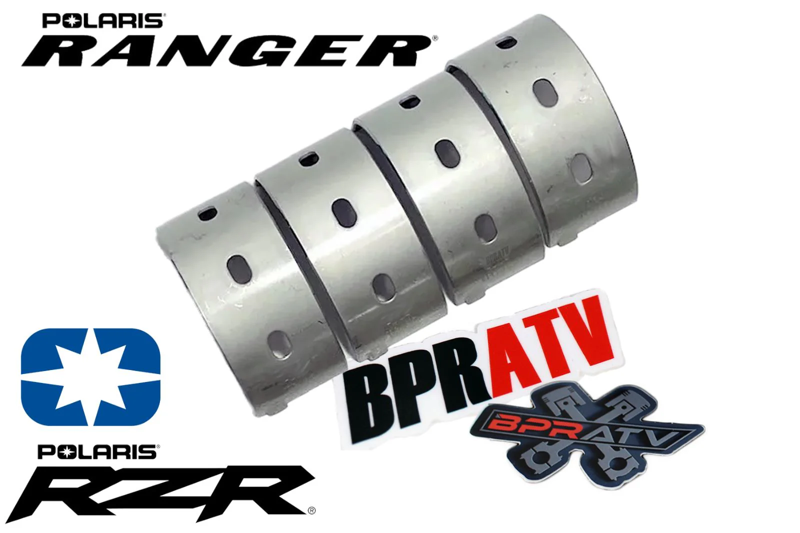 Polaris RZR Ranger XP 900 XP 1000 3514756 Crank Balancer Bearings Bushings Set 4 - Image 2