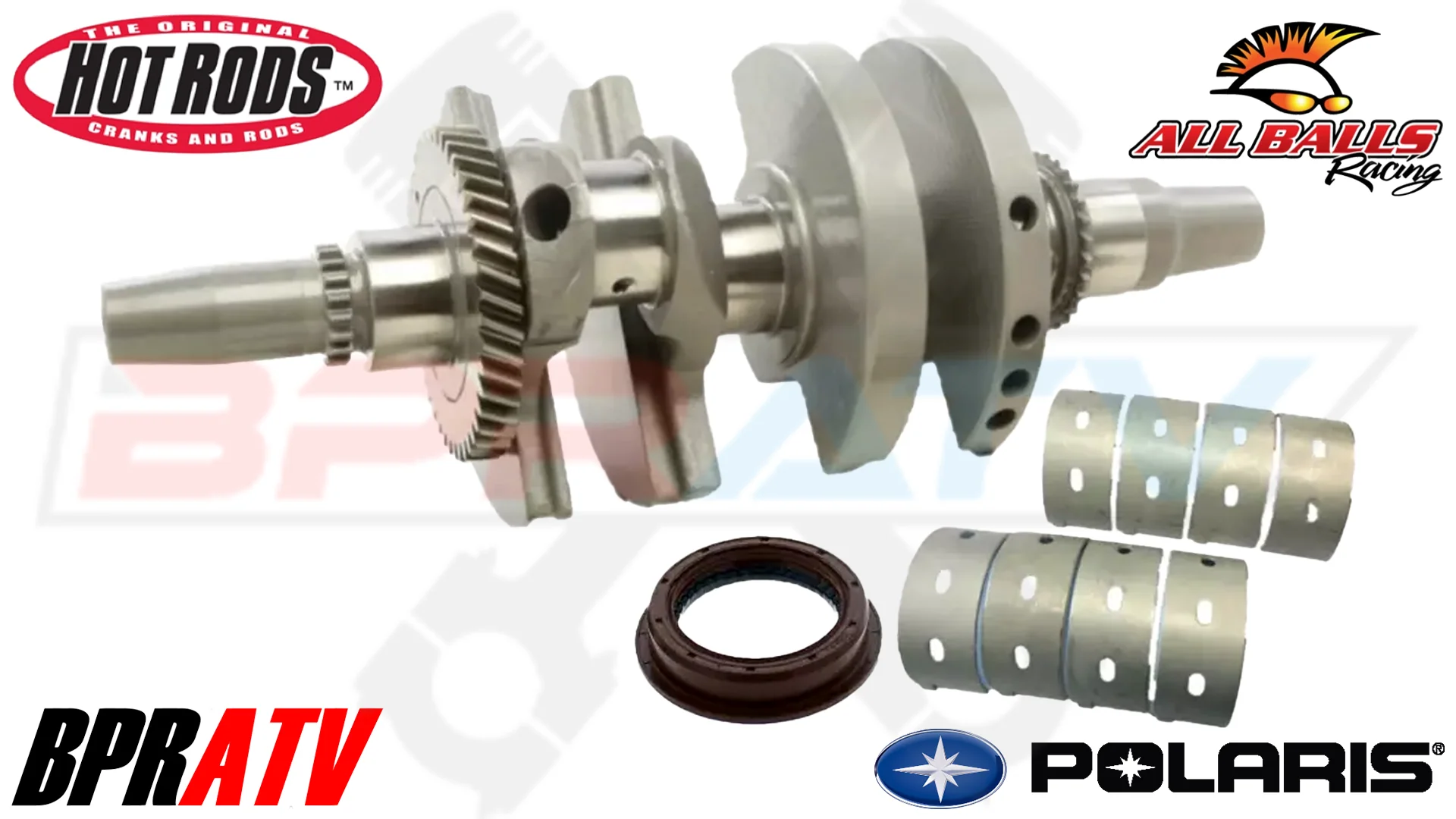 Polaris RZR TURBO R R4 R 4 OEM RODS Hot Rods Crank Motor Bottom End Rebuild Kit - Image 16