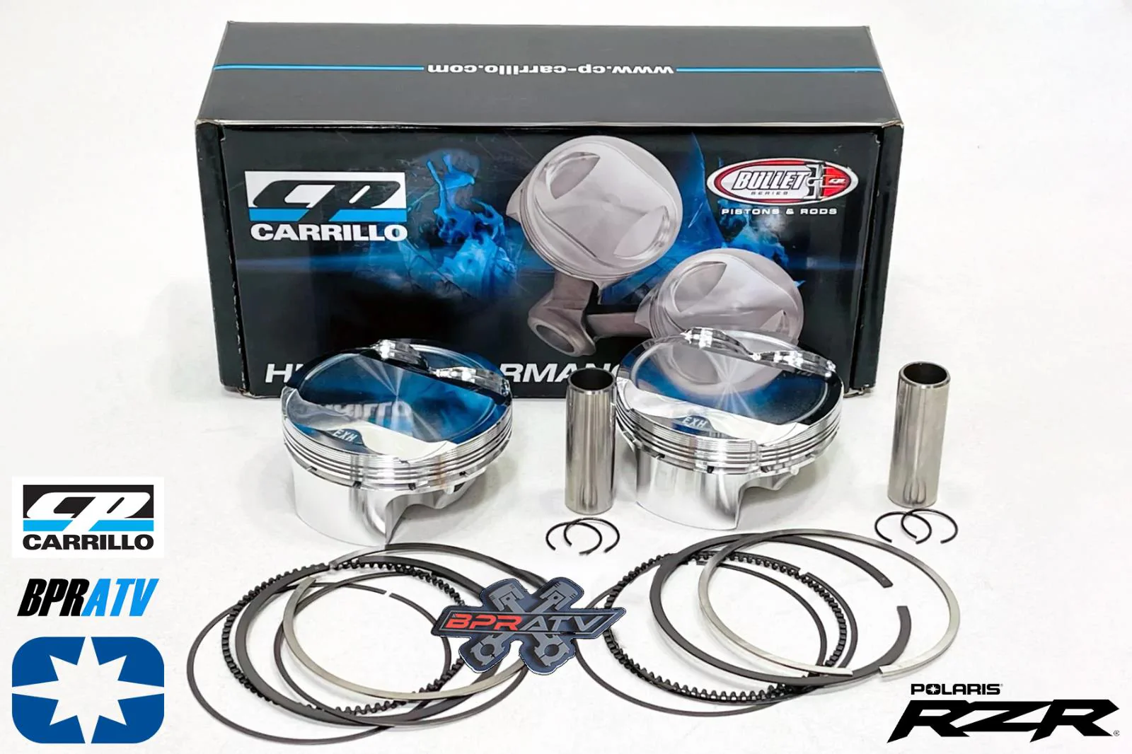 Polaris RZR Turbo S 925 Crank CP Carrillo Heavy Duty Rods Motor Gaskets Pistons - Image 7