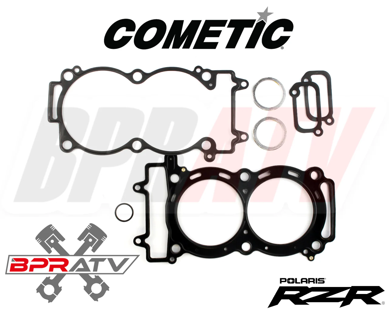 Polaris RZR XP 4 900 XP900 93mm OEM Stock Bore Wiseco Piston Set Cometic Gaskets - Image 12