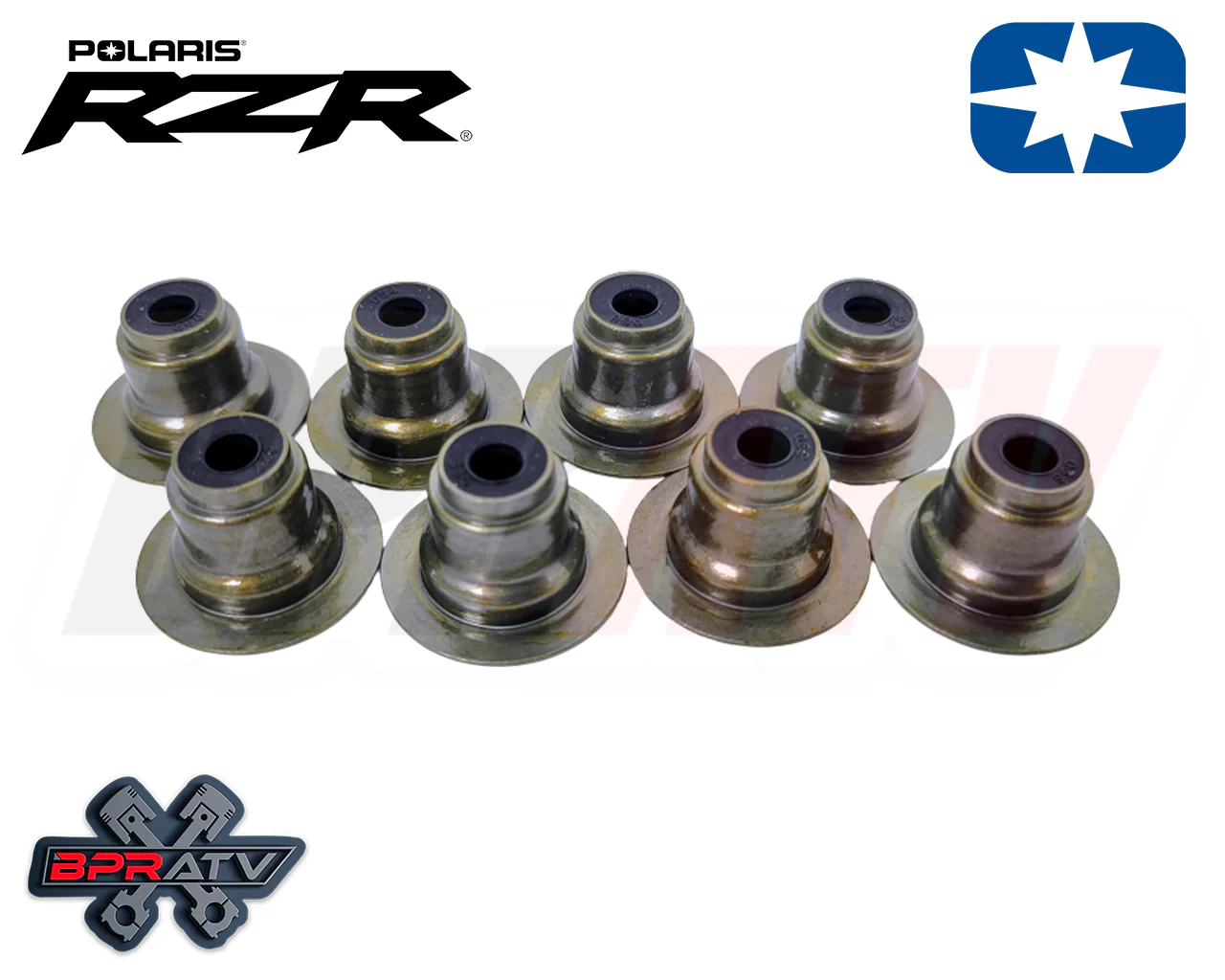 Polaris RZR XP 4 Turbo Pro S 4 Viton Head Fix Valve Stem Seals OEM Replacement 8 - Image 4