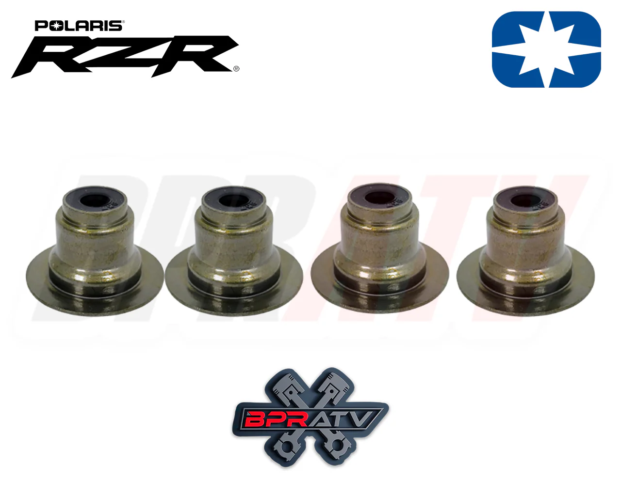 Polaris RZR XP 4 Turbo Pro S 4 Viton Head Fix Valve Stem Seals OEM Replacement 8 - Image 9