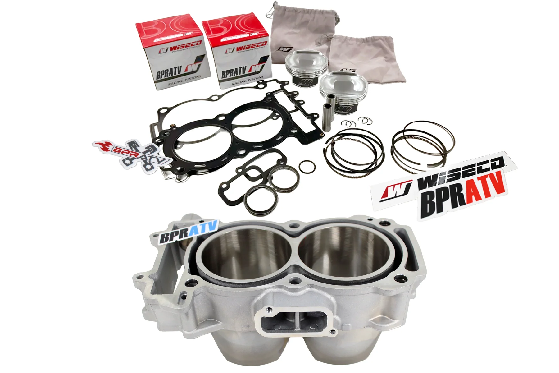 Polaris RZR XP 900 XP4 Complete Engine Rebuild Kit Crank Cylinder Wiseco Pistons - Image 7