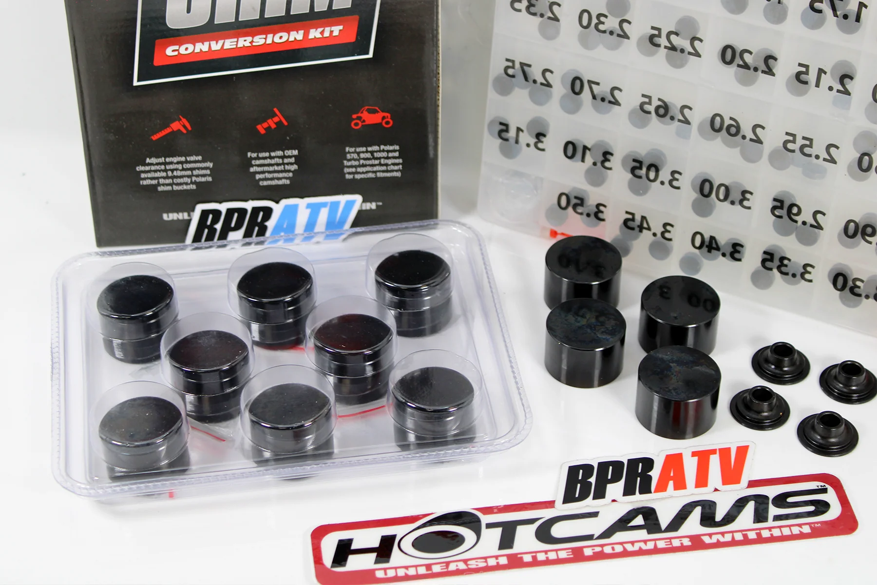 Polaris RZR XP PRO XP4 RS1 Hot Cams Valve Shim Conversion Kit & Hotcams Shim Kit - Image 11
