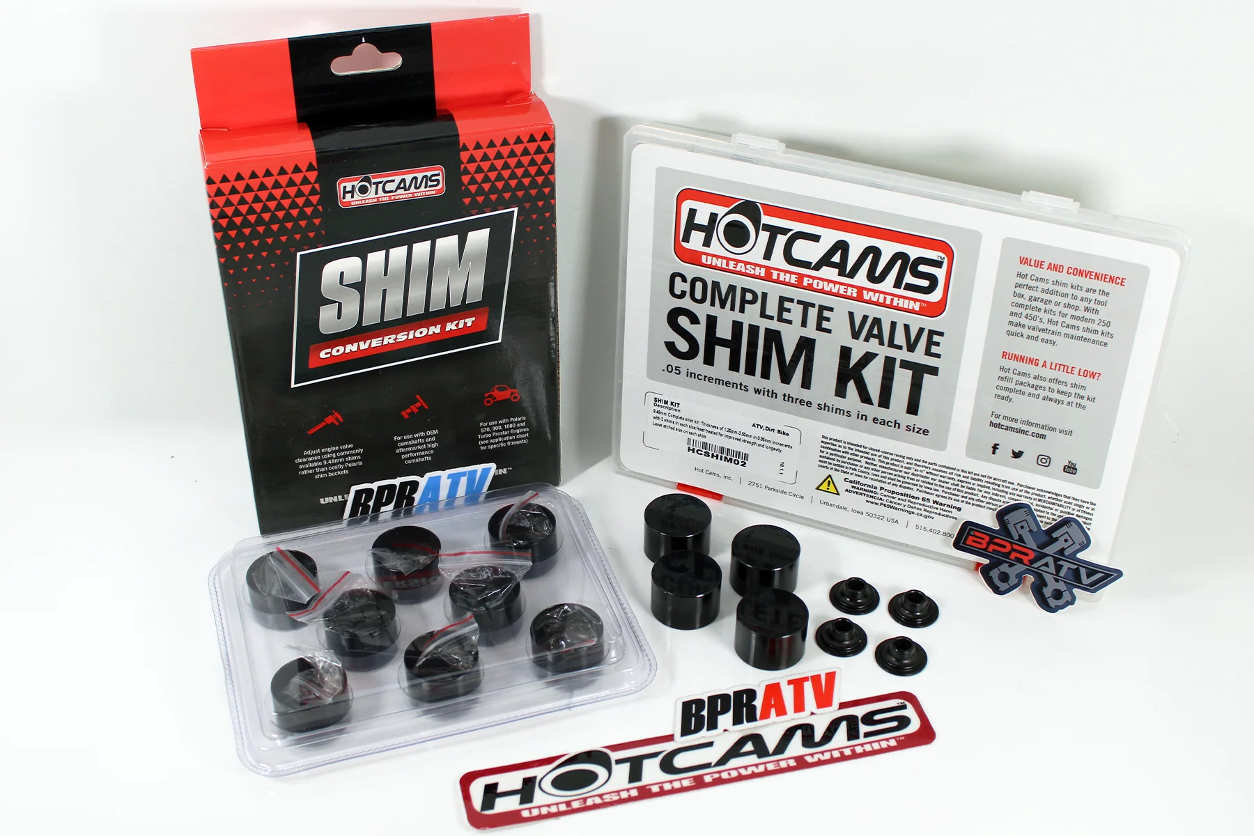 Polaris RZR XP PRO XP4 RS1 Hot Cams Valve Shim Conversion Kit & Hotcams Shim Kit - Image 4