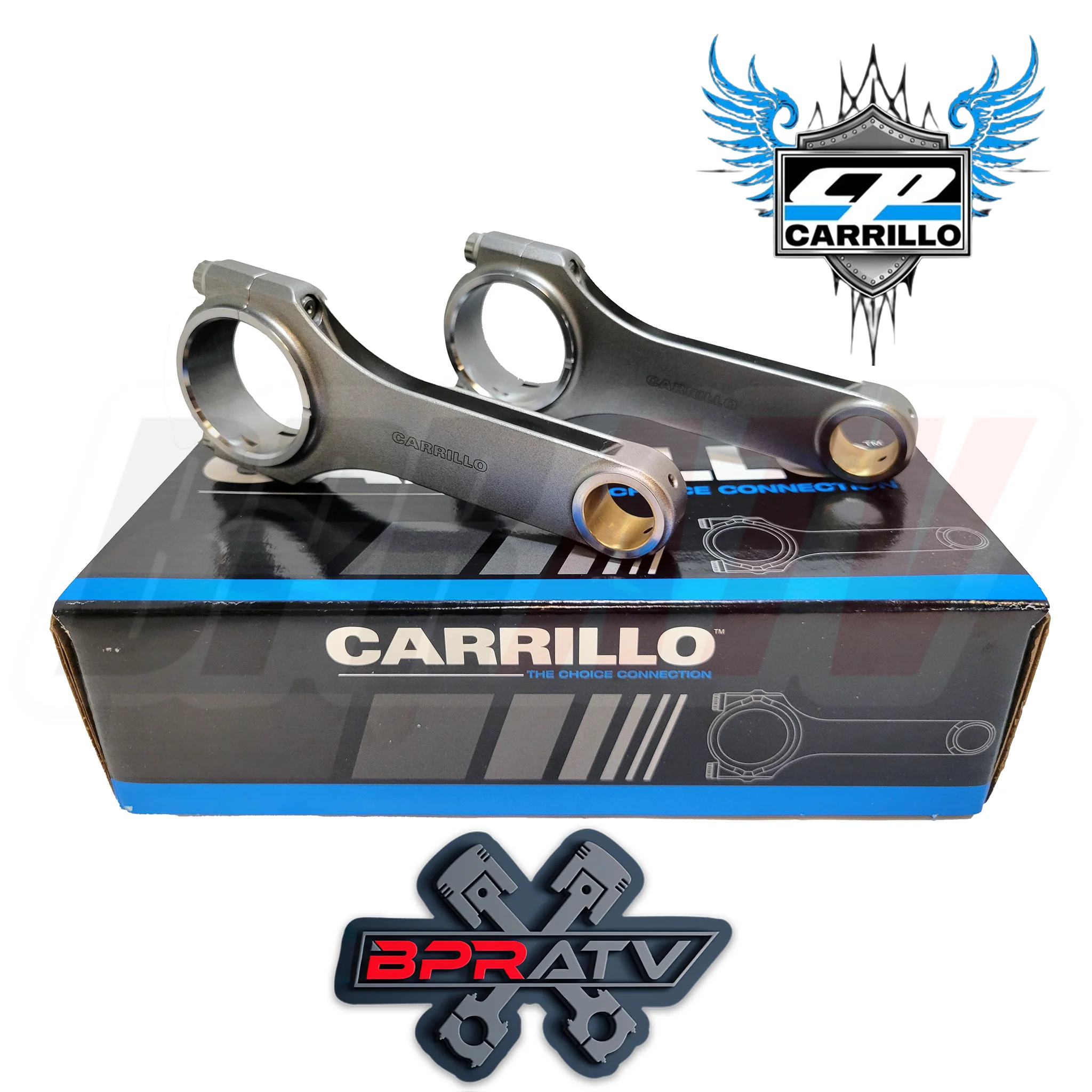 Polaris RZR XP4 TURBO Crank CP Carrillo Heavy Duty Piston Rods Motor Rebuild Kit - Image 8
