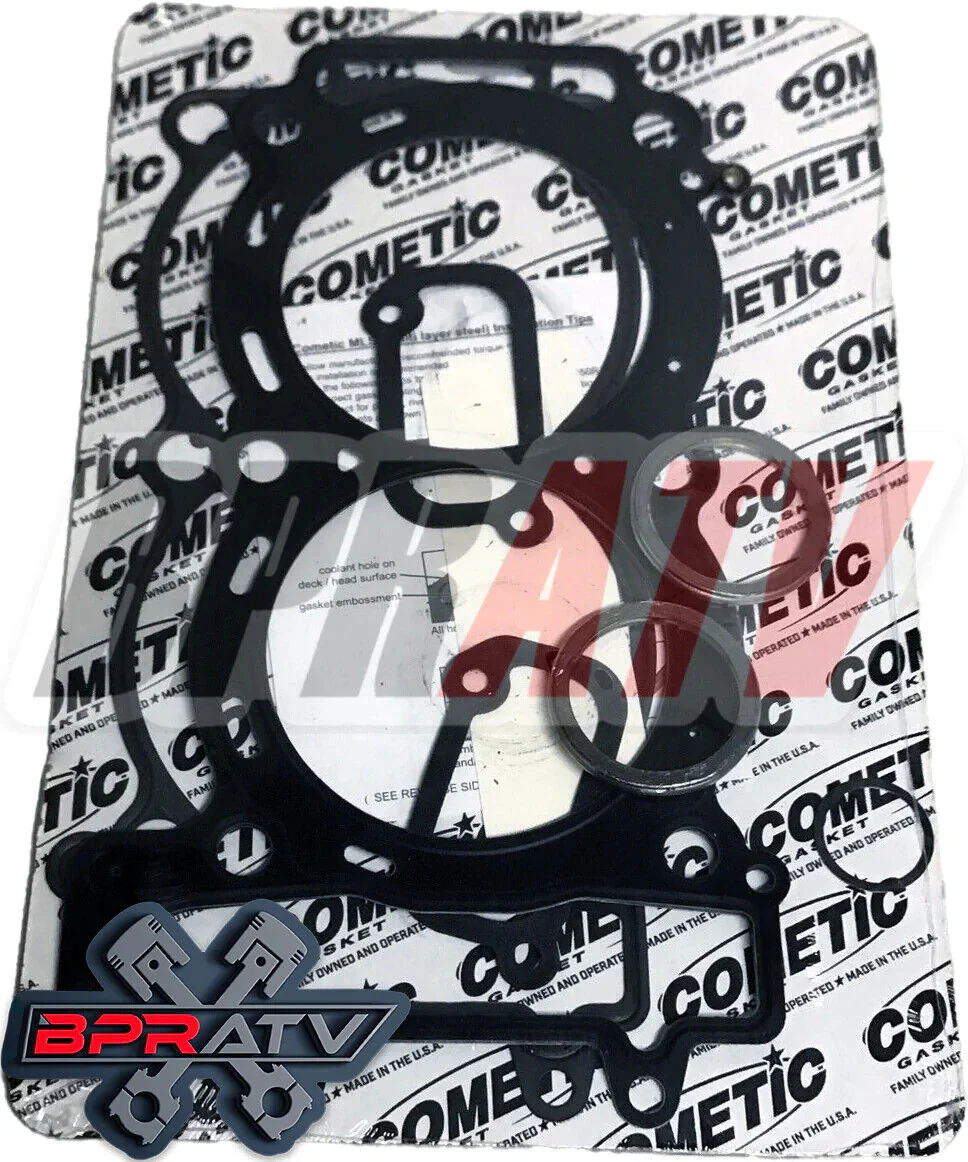 Polaris RZR XP900 XP 900 93mm Bore MLS Cometic Top End Gasket Valve Viton Seals - Image 14
