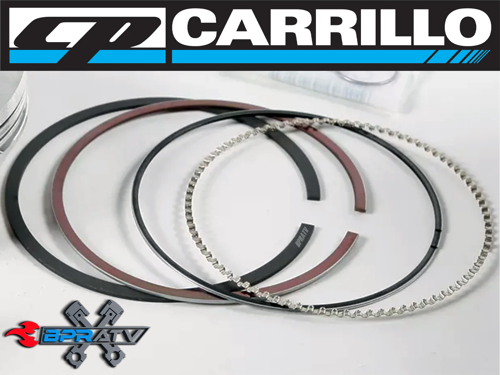 Polaris RZR XP900 XP 900 93mm Stock Bore Cylinder 10.5:1 CP Carrillo Pistons Set - Image 6