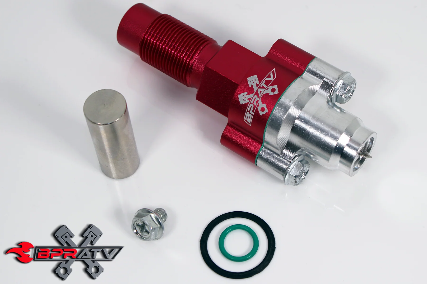 Polaris RZR570 RZR 570 RED CNC Upgraded Cam Chain Timing Tensioner Kit 2012-2022 - Image 8