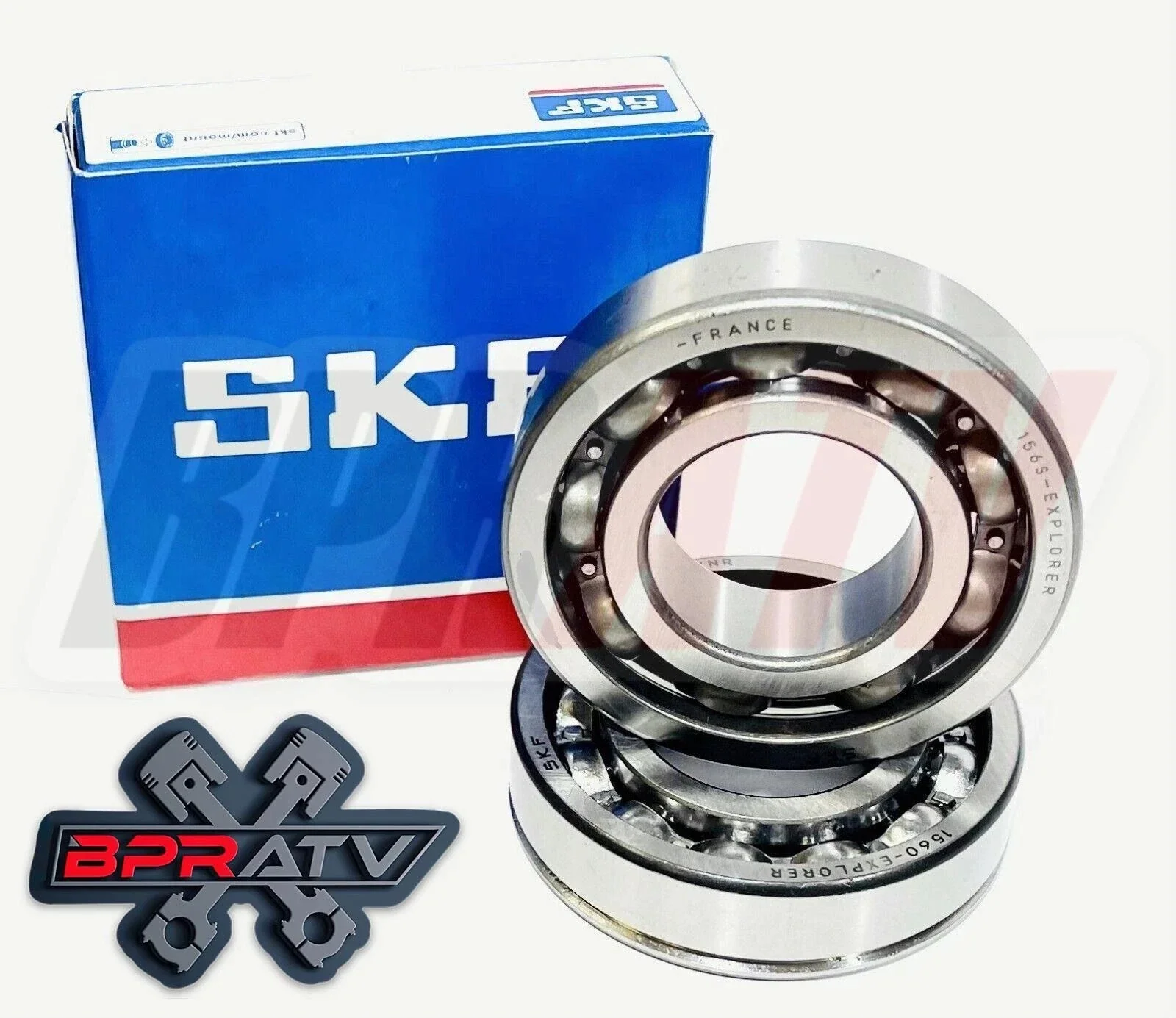 Polaris Scrambler Magnum Trail Boss SKF Main Crank Bearings Set Replaces 3080676 - Image 16