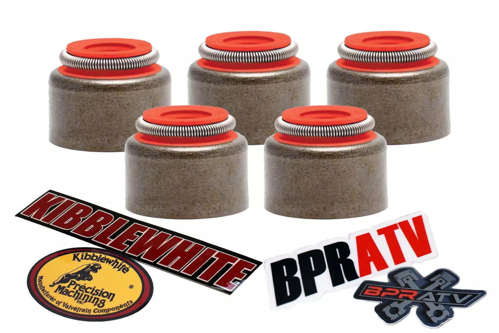 Predator 500 Kibblewhite Valves Stock OEM Aftermarket Replacement KPMI RED Seals - Image 12