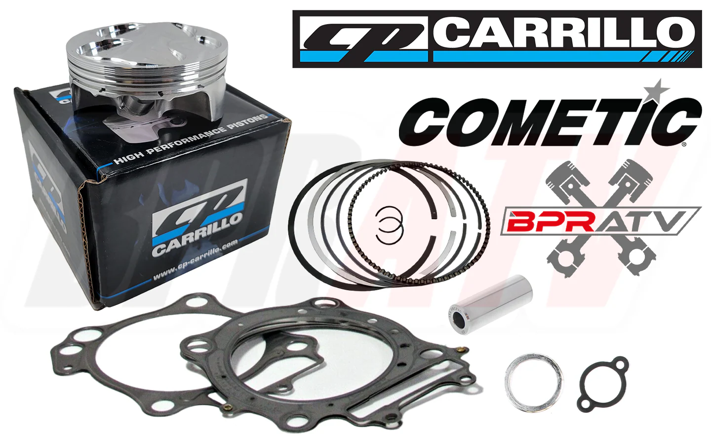 Predator Outlaw 500 Big Bore 105mm OEM Cylinder Top End Kit CP Piston Cometic - Image 10
