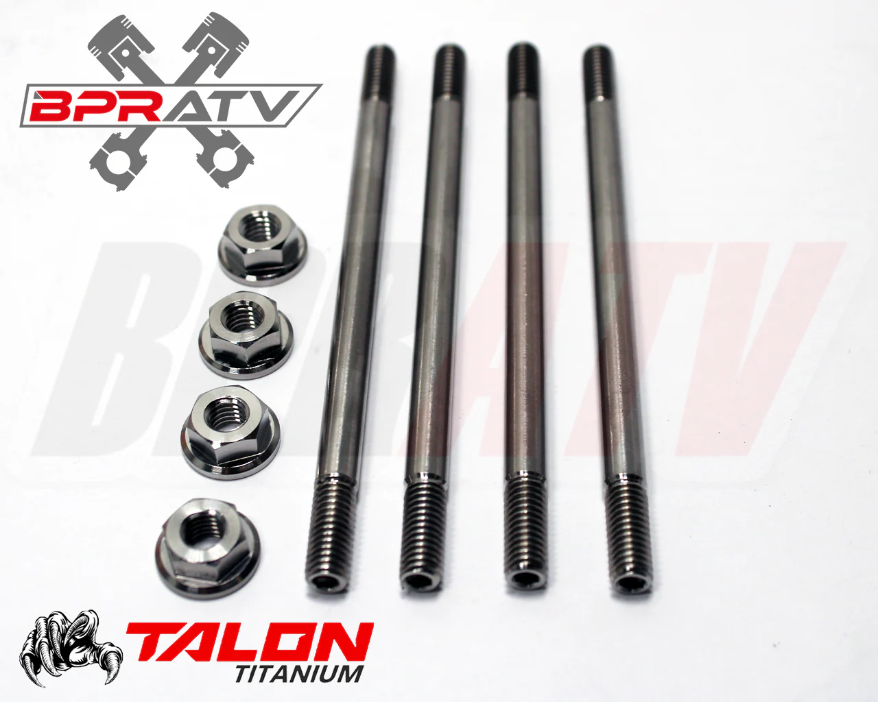 PW50 PW 50 Y-Zinger YZinger TITANIUM Cylinder Head Stud Kit Studs Cylinder Bolts - Image 9