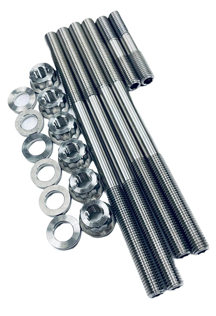 Raptor 700 105.5mm Copper Head Gasket Cometic Top End Kit TITANIUM Head Stud Kit - Image 9