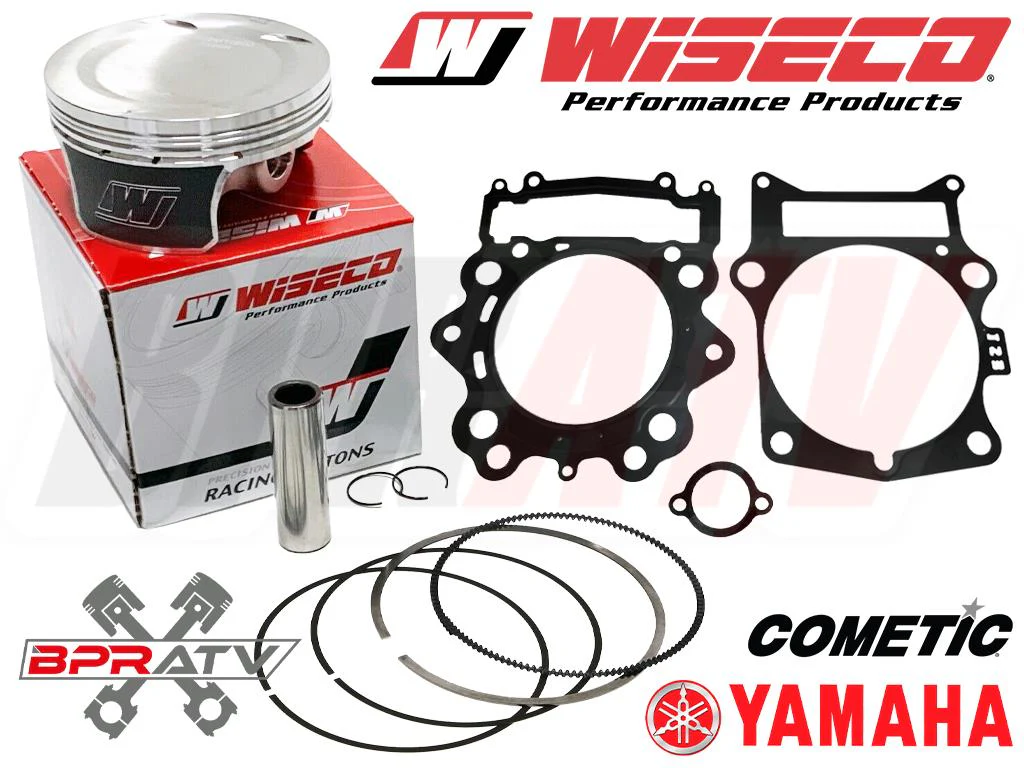 Raptor 700 105.5mm Hi Comp Big Bore Kit 14:1 Wiseco Race Gas 734 Top End Rebuild - Image 10