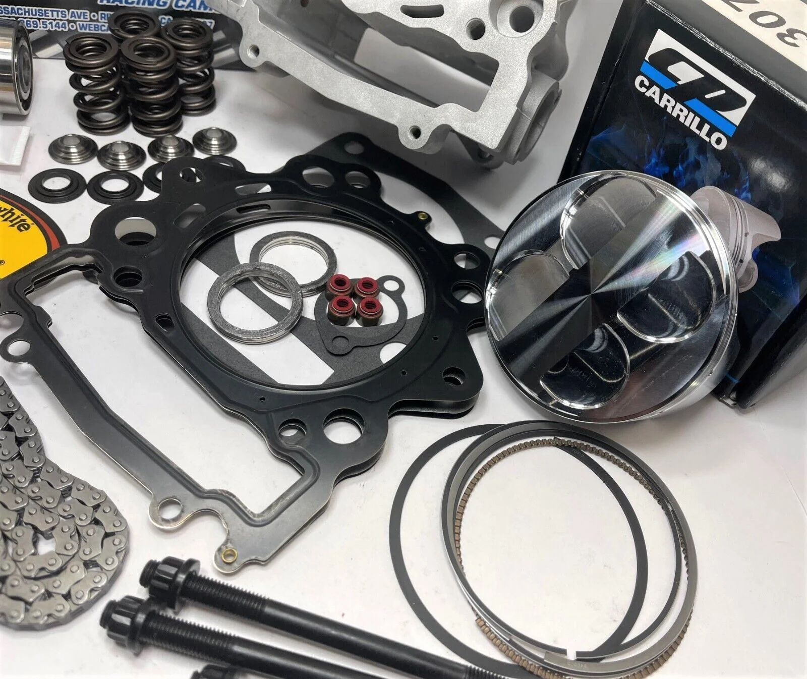 Raptor 700 108mm Big Bore Stroker Crank Carrillo Rod 815cc Complete Rebuild Kit - Image 4