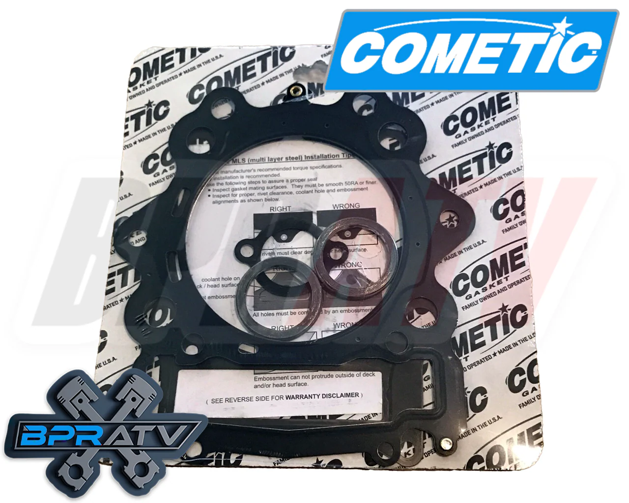 Raptor 700 700R Head Studs Aftermarket Stud Bolt Cometic Stock Bore Gaskets Kit - Image 12