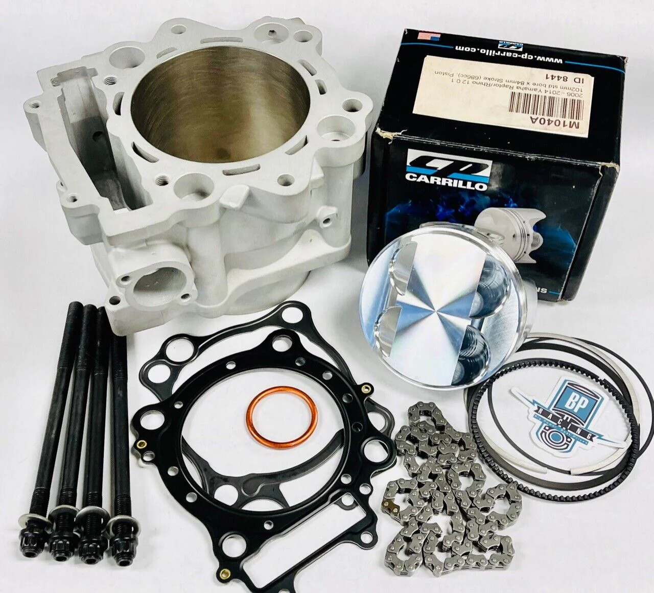 Raptor 700 700R Stock Bore Cylinder Piston Rebuilt 102mm mil Top End Rebuild Kit - Image 21
