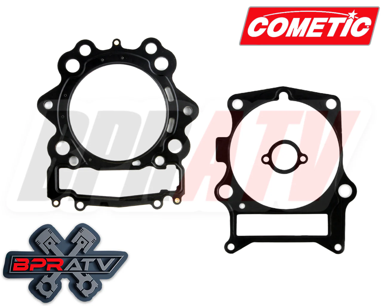 Raptor 700 700R Cometic Gasket Kit TITANIUM Cylinder Head Studs Gasket Seals Set - Image 6