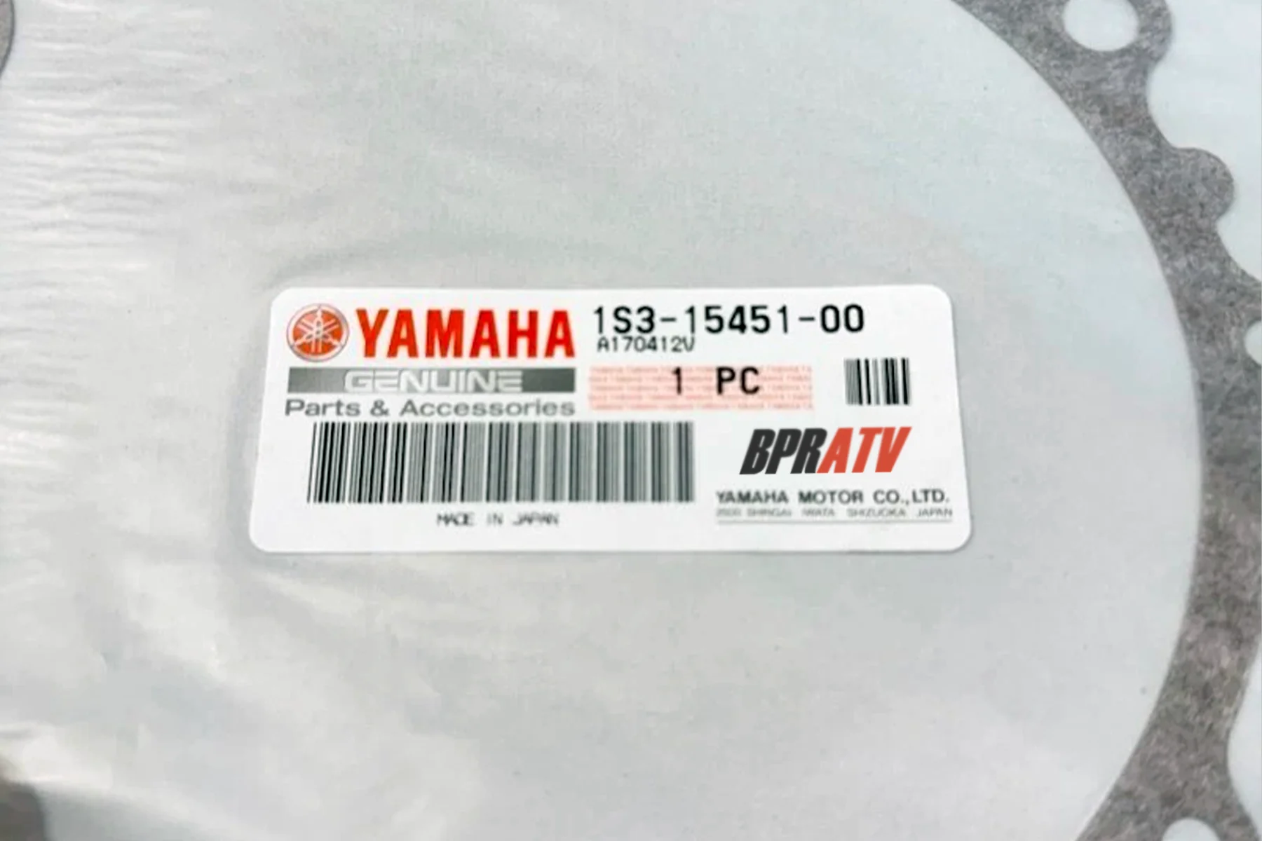 Raptor 700R 700 Stator Flywheel Cover Gasket Genuine OEM Yamaha Right Case Cover - Image 4