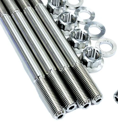 Raptor Rhino Viking 700 TITANIUM Cylinder Head Studs Crankcase Stud Nut Kit - Image 3