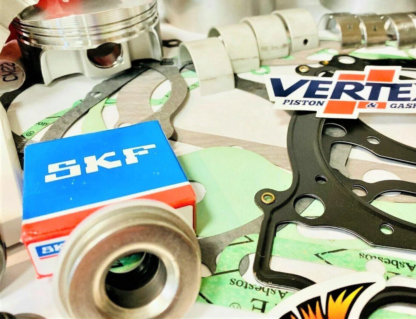Renegade 800 Hotrods Connecting Rods Rebuild Kit Top Bottom End Motor Engine - Image 10