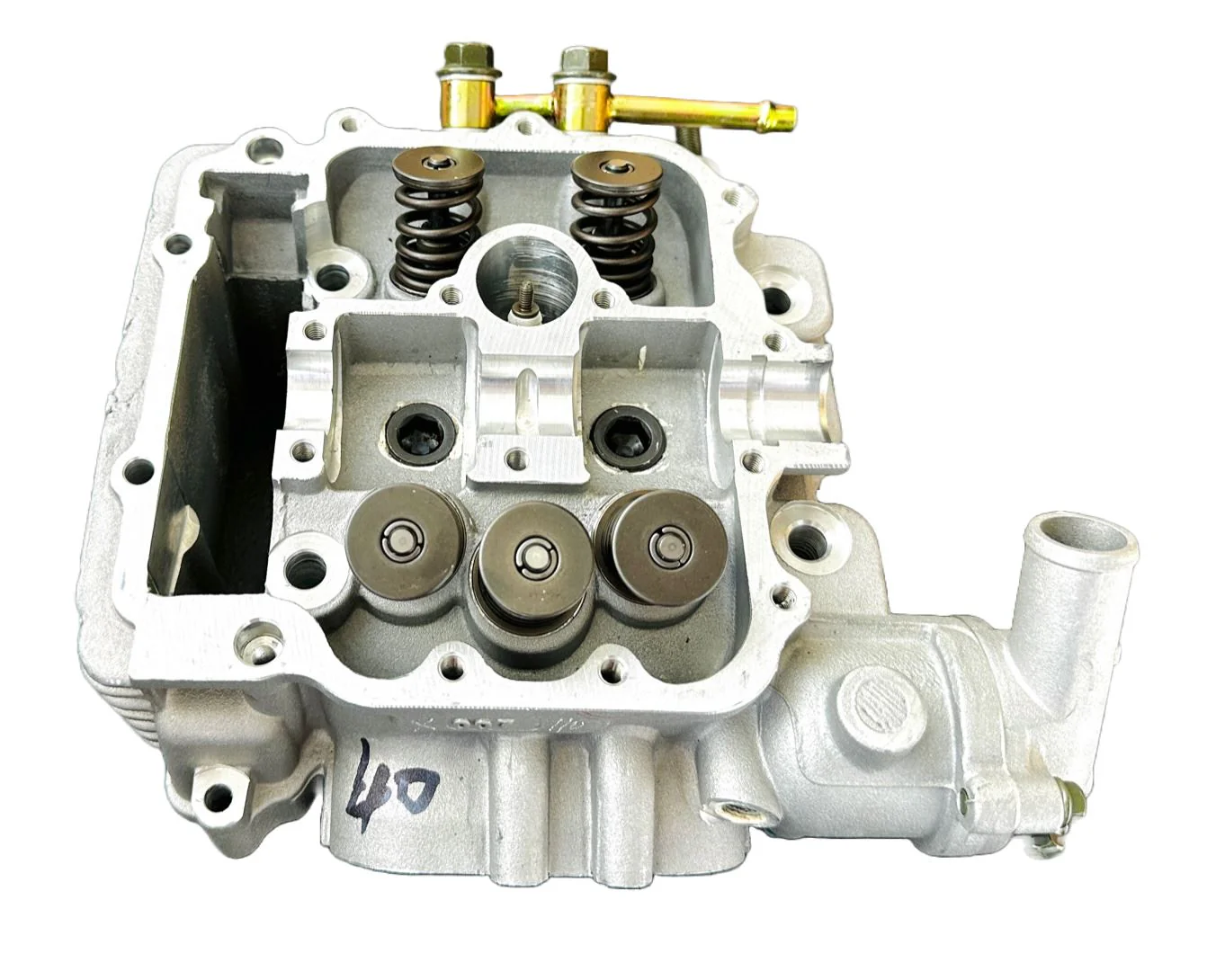 Rhino Grizzly 660 Assembled Cylinder Head Only No Valve Cover Valves Springs - Image 2