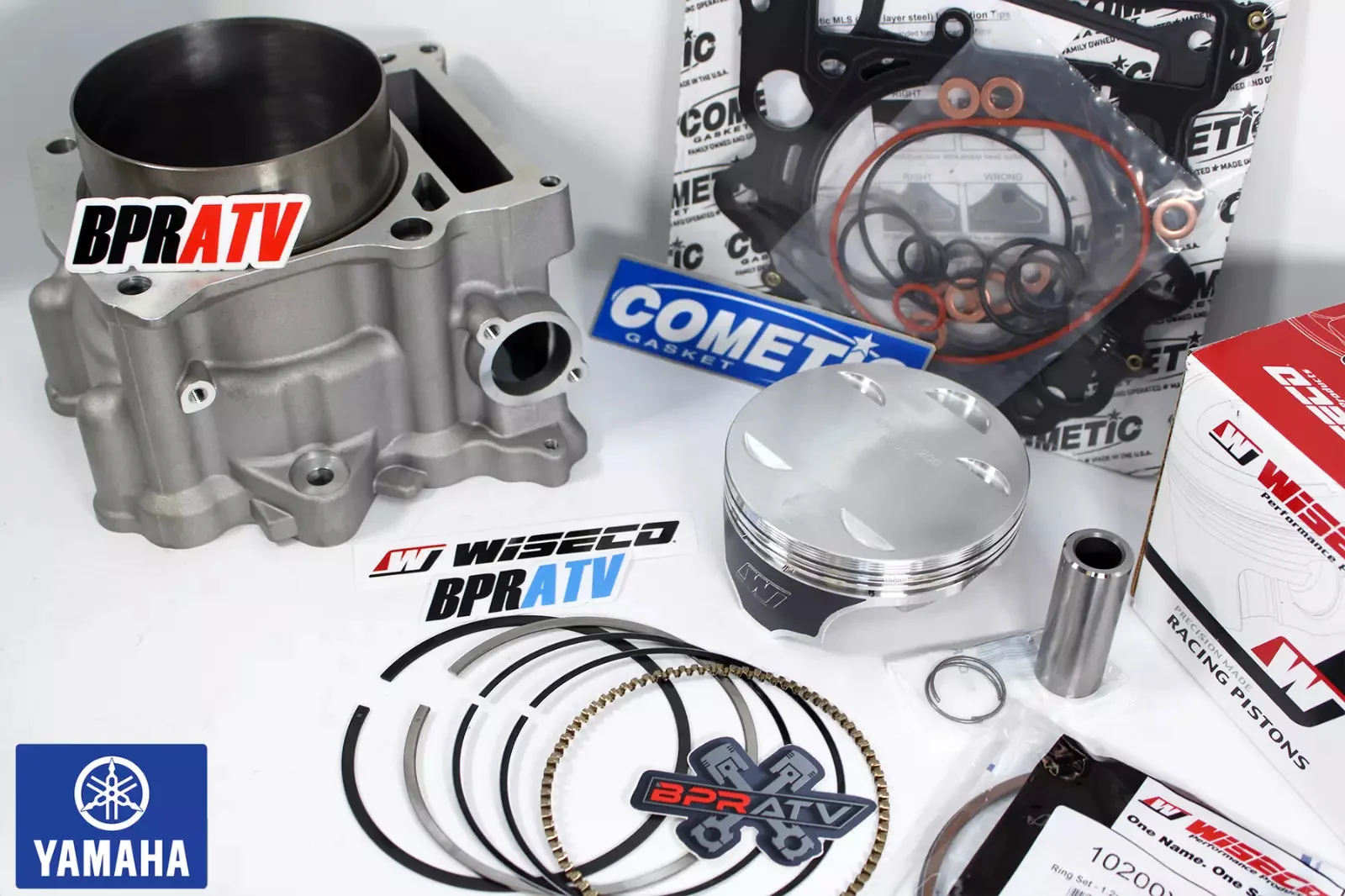 Rhino Grizzly 660 Big Bore Mudbuster Hot Cams 102mm Cylinder Hotcams Top End Kit - Image 6