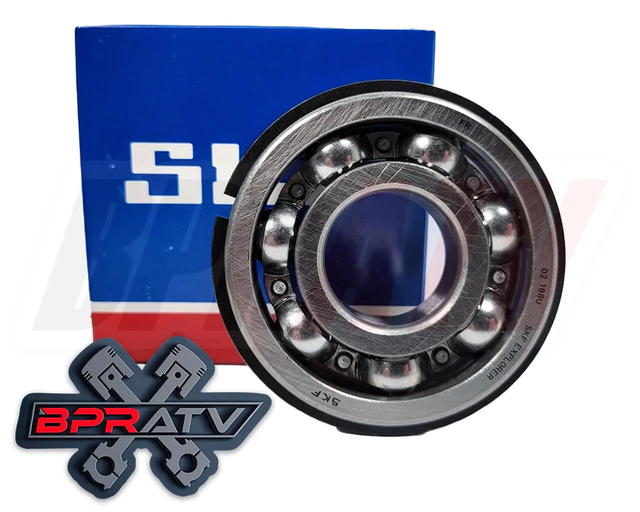 Rhino Grizzly 660 Complete Crank Bottom End Transmission Rebuild Bearings Clutch - Image 20