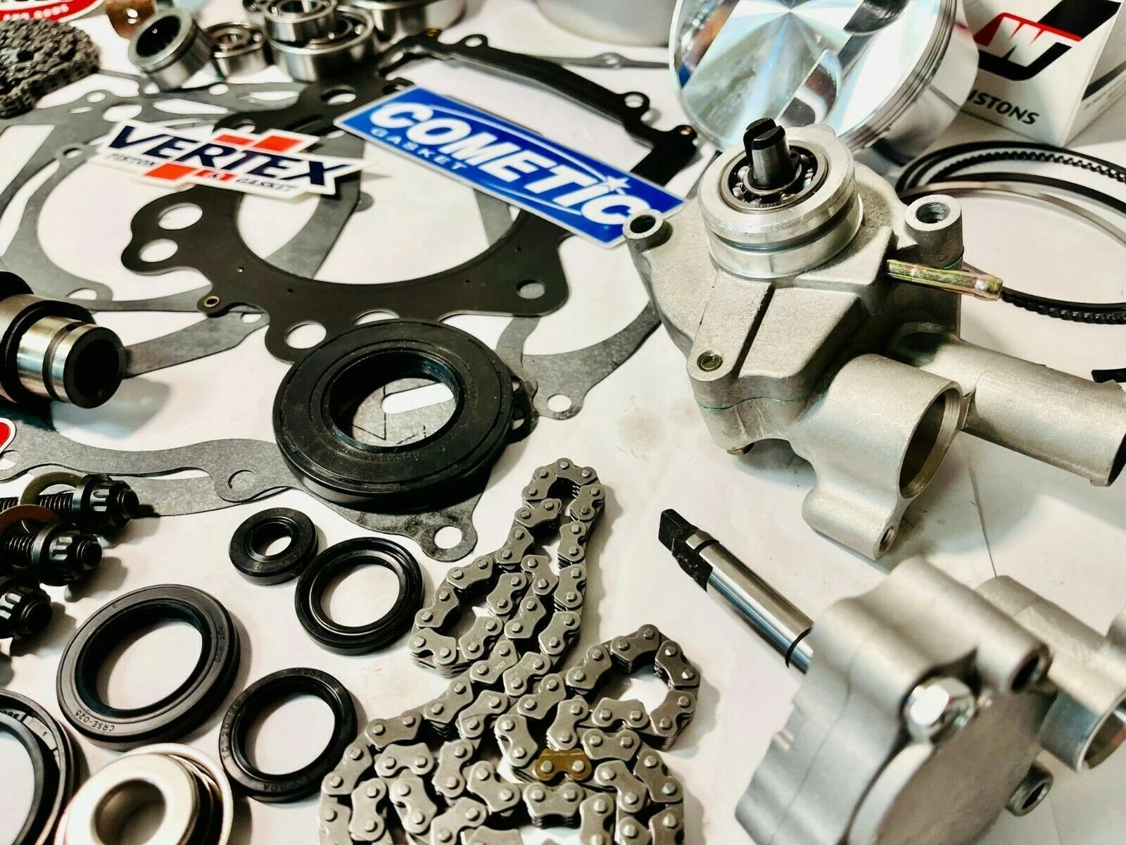 Rhino Grizzly 660 Rebuild Kit Stock Replacement Motor Engine Assembly Redo Parts - Image 3