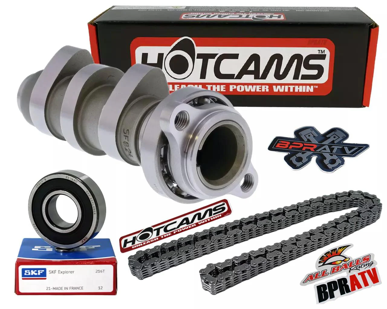 Rhino Viking Grizzly Stage 3 Three Hotcam Hot Cam Bearing Timing Chain 4130-3 - Image 16