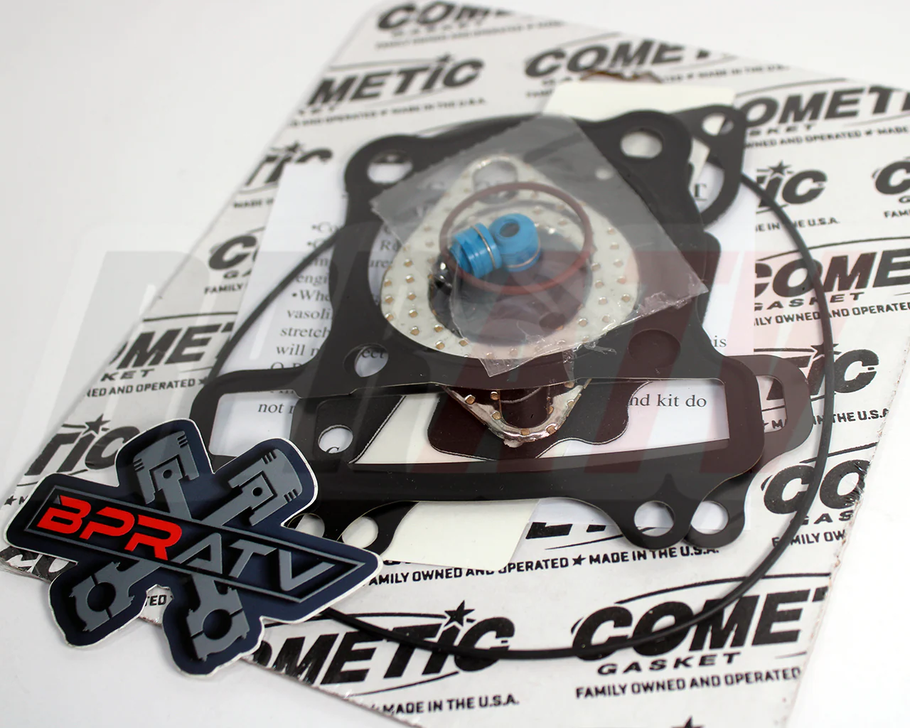 RZR 170 RZR170 Cylinder Head Rebuild Kit Valve 62mm Wiseco Piston Cometic Gasket - Image 8