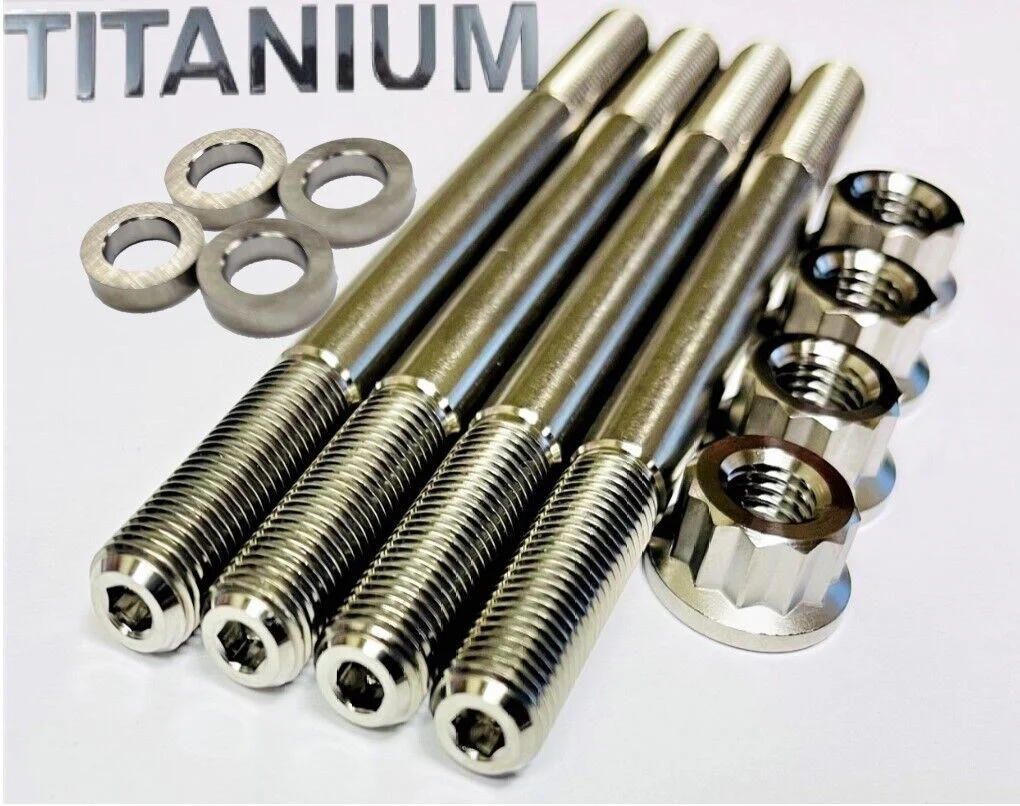 RZR 570 ACE Titanium Cylinder Head Bolts Head Stud Kit Bolts Upgrade Kit 7520144 - Image 12