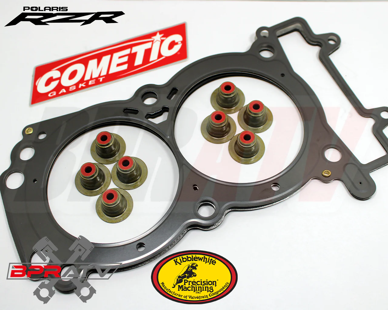 RZR XP 1000 Cometic 98mm Big Bore Top Gasket End Kit MLS Kibblewhite Viton Seals - Image 2